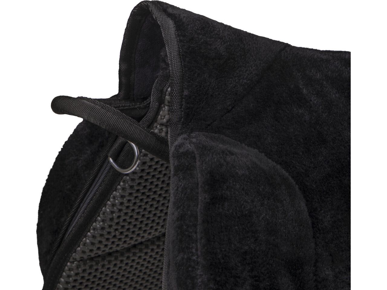 QHP Bareback Pad Kunstfellsattel Super Soft