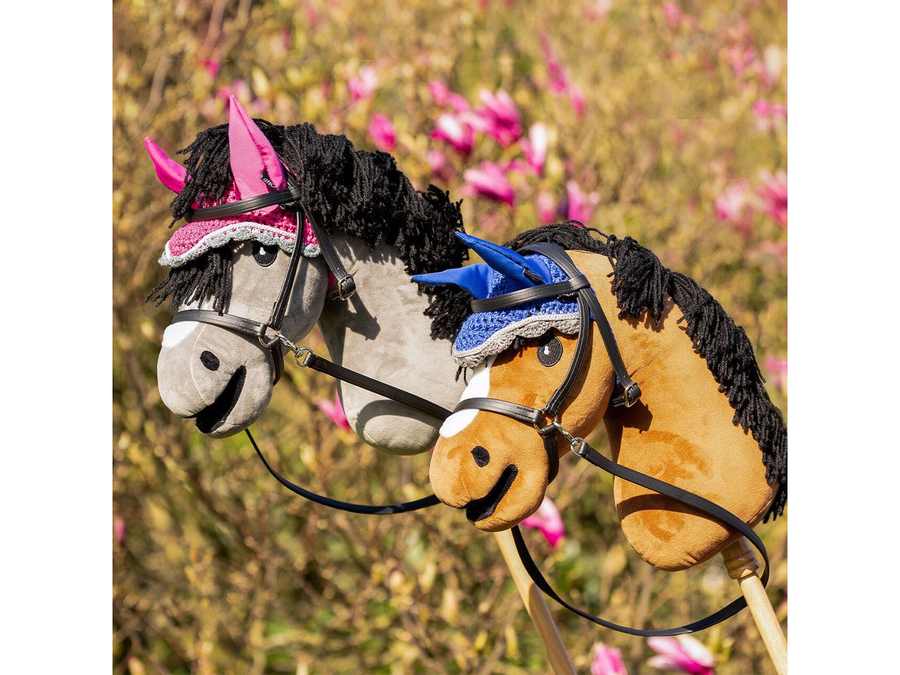 QHP Gebisslose Trense für Steckenpferd Hobby Horse