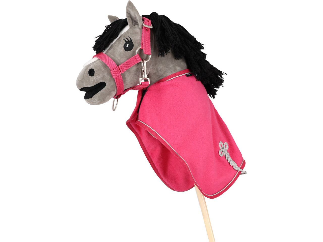QHP Fleece Decke für Steckenpferd Hobby Horse