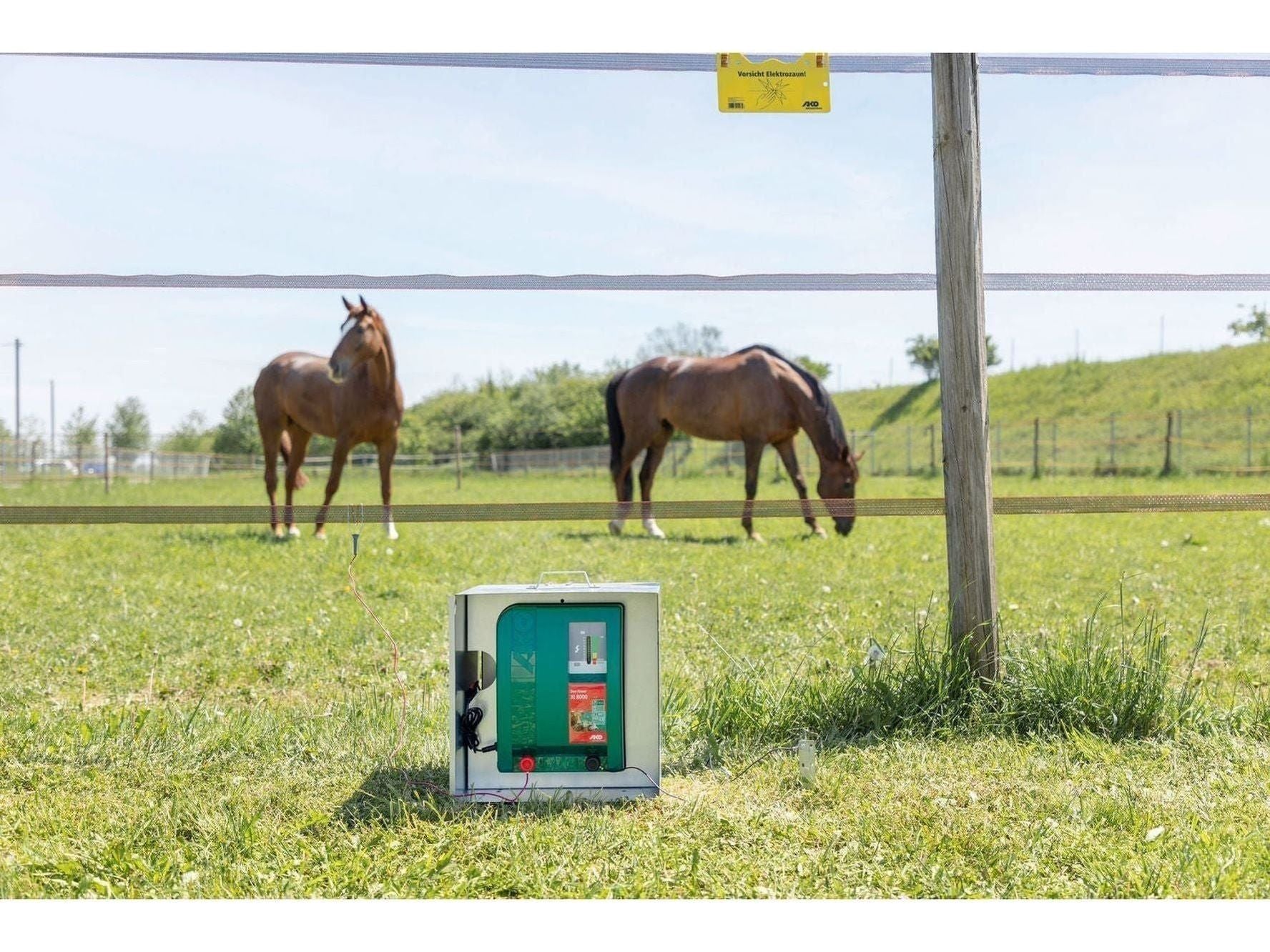 AKO Metall-Akkukasten für Weidezaungerät