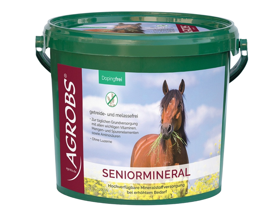 Agrobs Seniormineral - Die Rundumversorgung für das Senior-Pferd und für Pferde mit erhöhtem Bedarf