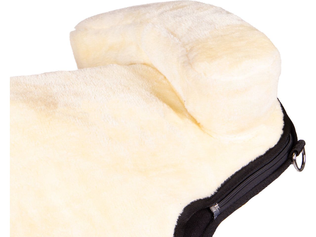 QHP Bareback Pad Kunstfellsattel Super Soft