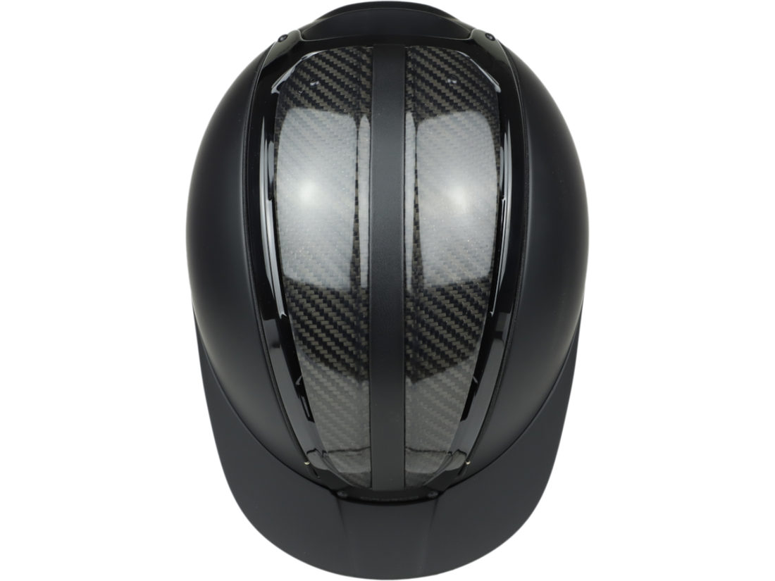 Casco Reithelm DUELL one schwarz/carbon