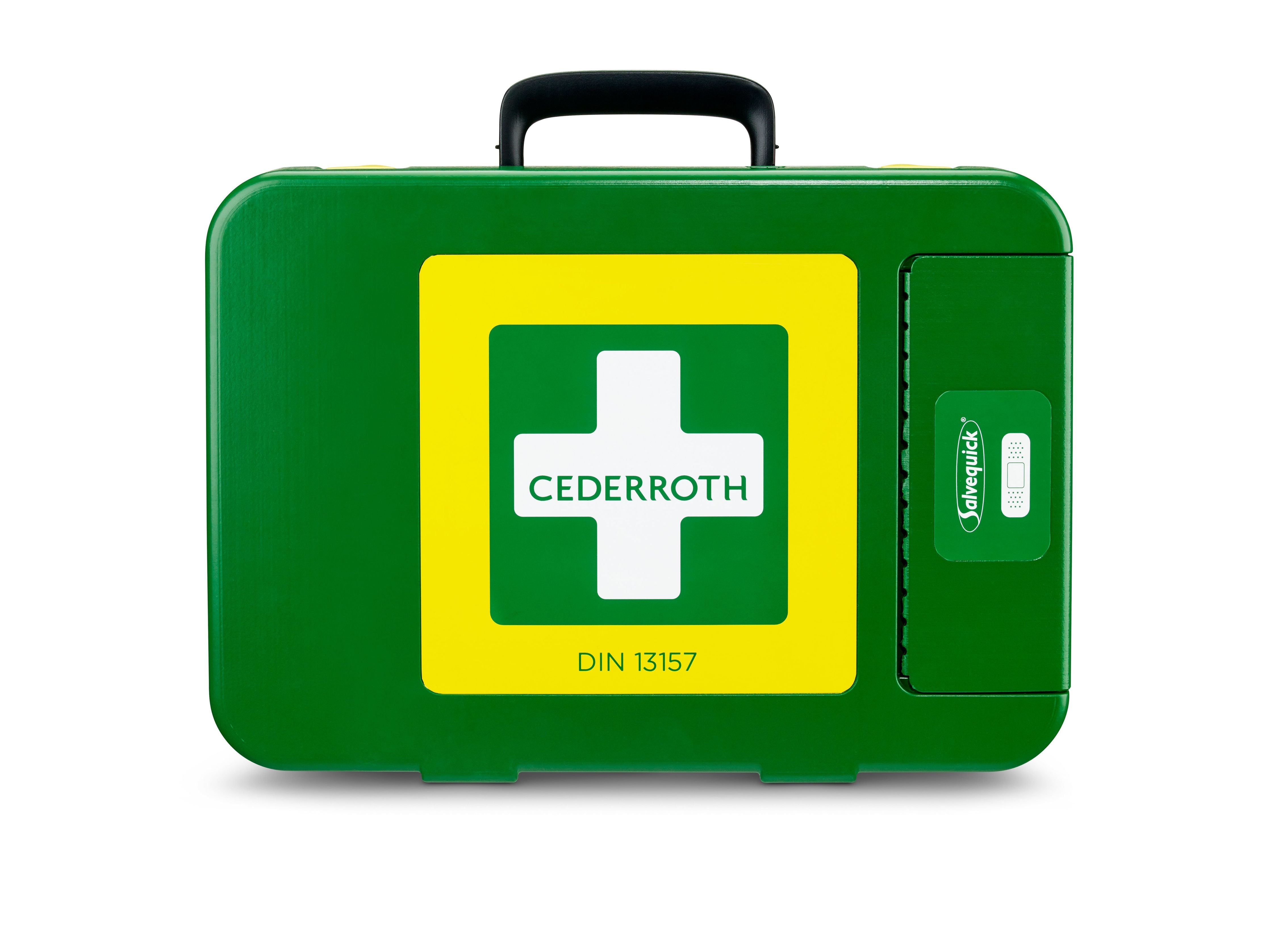 Mallette de premiers secours durable Cederroth, selon DIN 13157