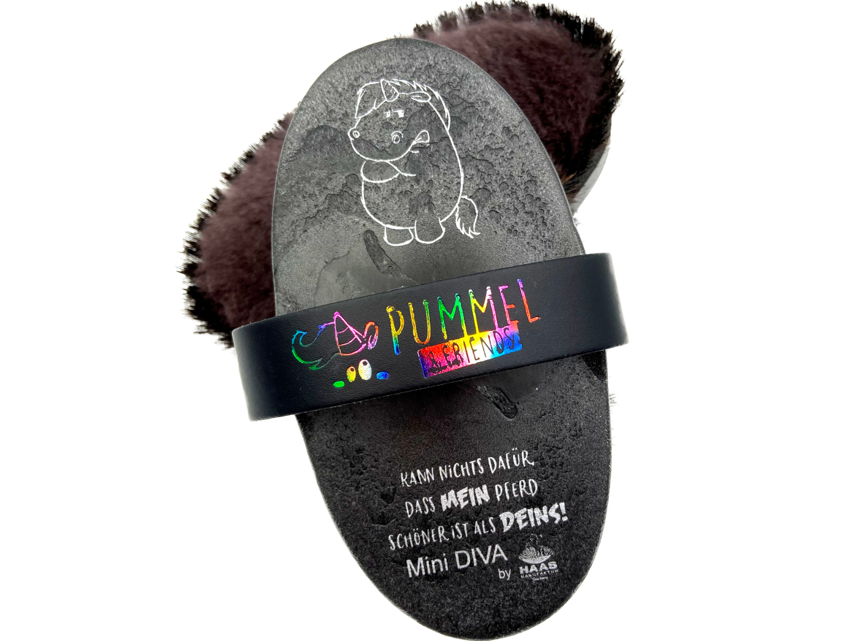 Haas Pferdepflege Grummeleinhorn Bürsten-Set 3 Teile