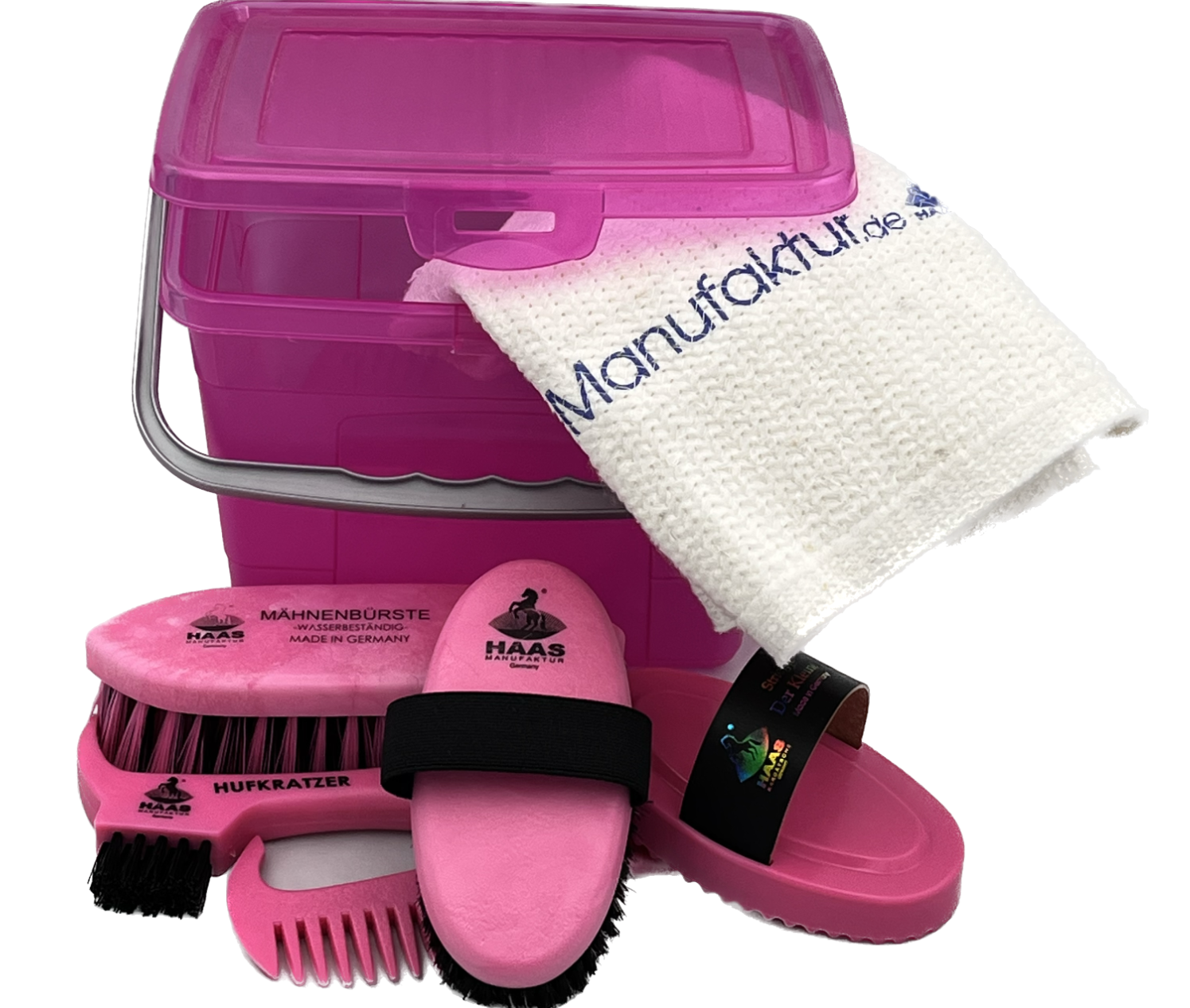Haas Pferdepflege Kinder-Box – das perfekte 7-teilige Pflege-Set für kleine Pferdefans