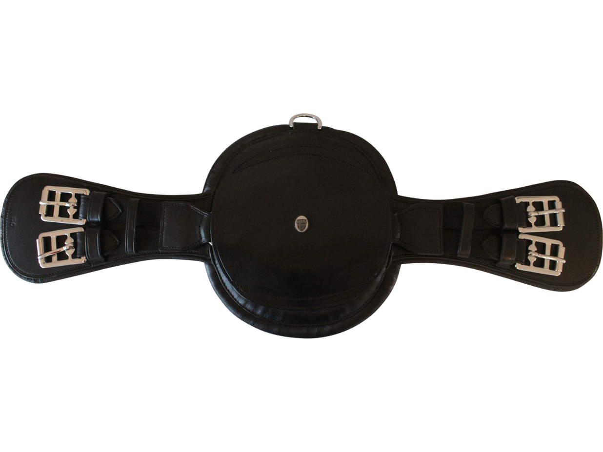 Dieser innovative Royal Pro-Air plus Ledergurt von Hilbar löst die Probleme vieler Pferde im Bereich des Brustbeins, der Atmung und der Gurtlage – ein 'Must-have' für die Gesundheit des Islandpferdes