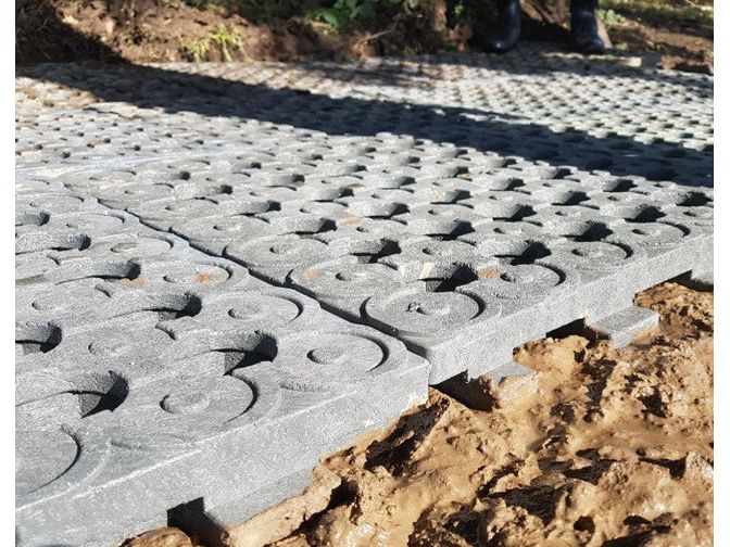 Panneaux d'enclos pour chevaux islandais 50x40x4 cm