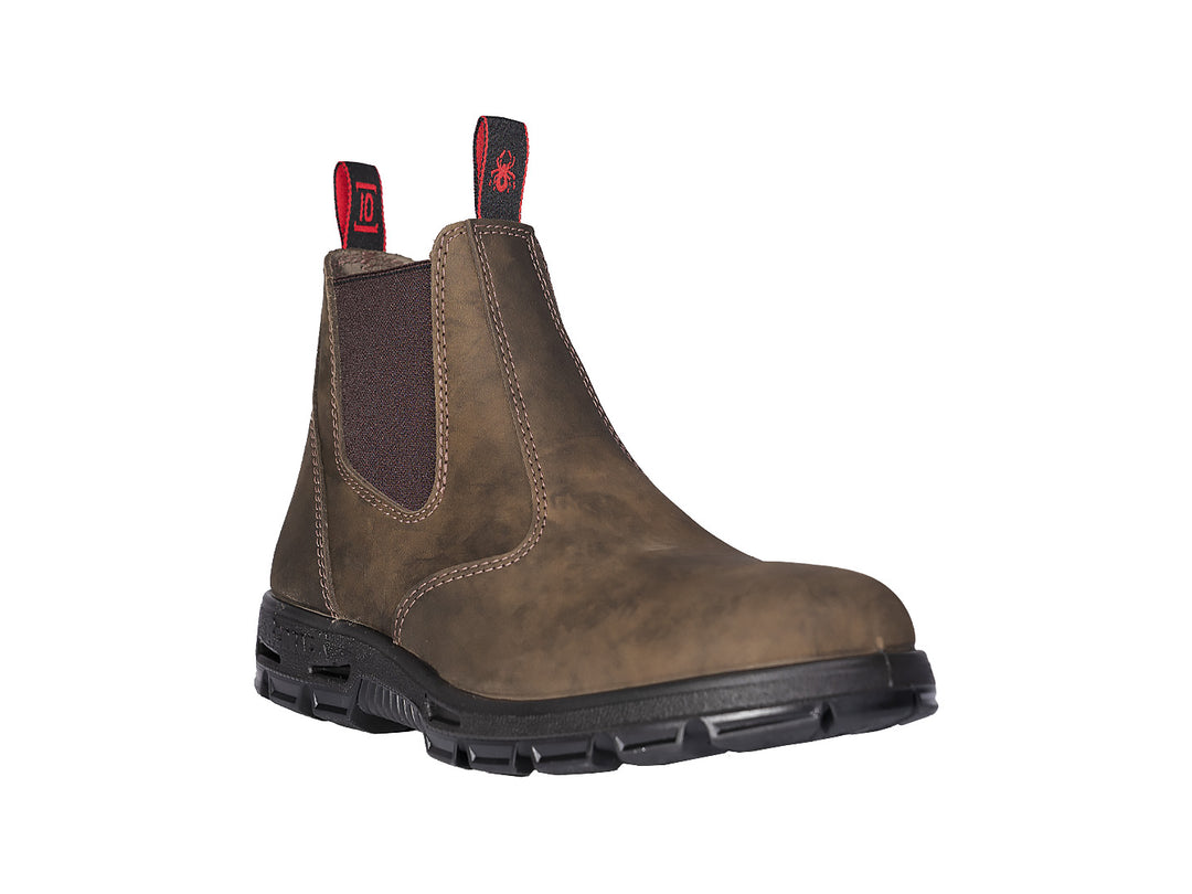 Redback Ironbark BUBIB Chelsea Boot, Außenansicht, Iron Bark Leder