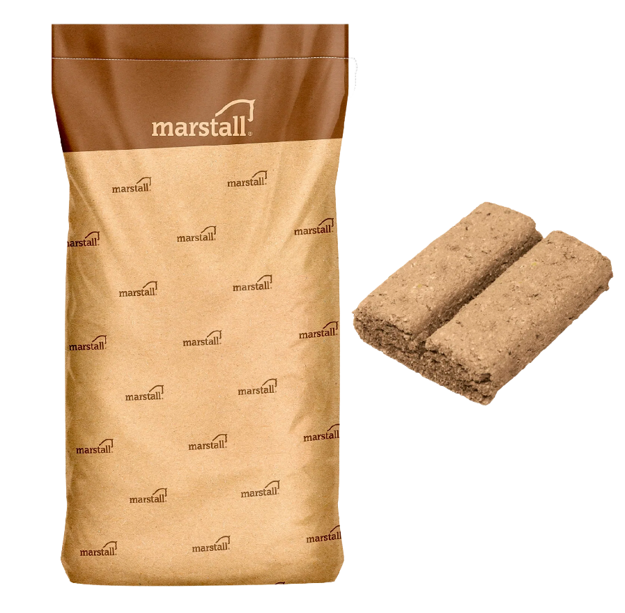 Marstall Weide-Riegel – Mineralien aus der Hand
Praktisch als Riegel zu füttern
Bei hauptsächlicher Grasfütterung
Vollständige Versorgung mit Mineralien & Spurenelementen
Ohne zugesetzte Vitamine