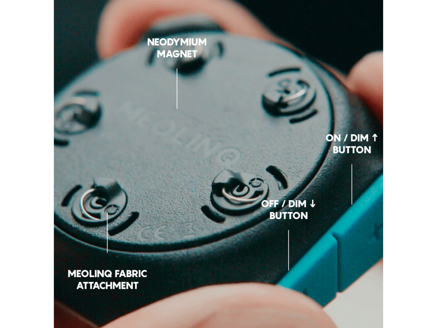 Meolinq Light 01 tragbare Lampe (500 Lumen) für Reiter