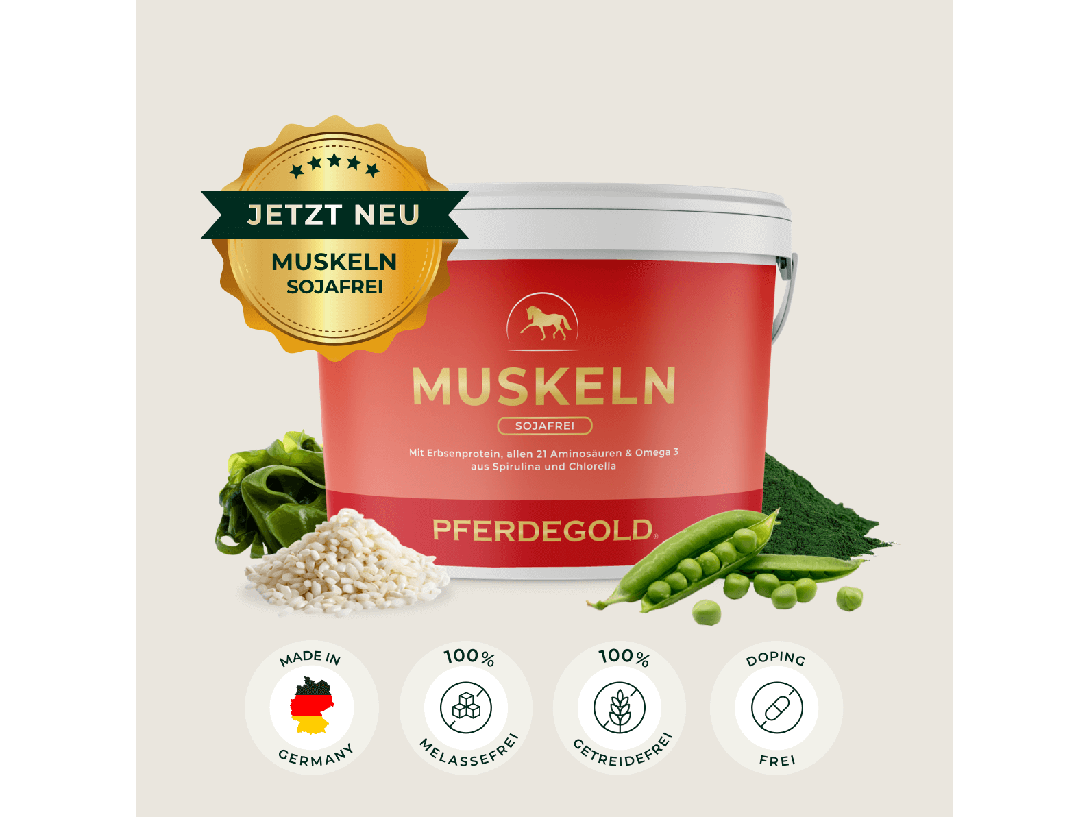 Muskeln 2.0 Sojafrei