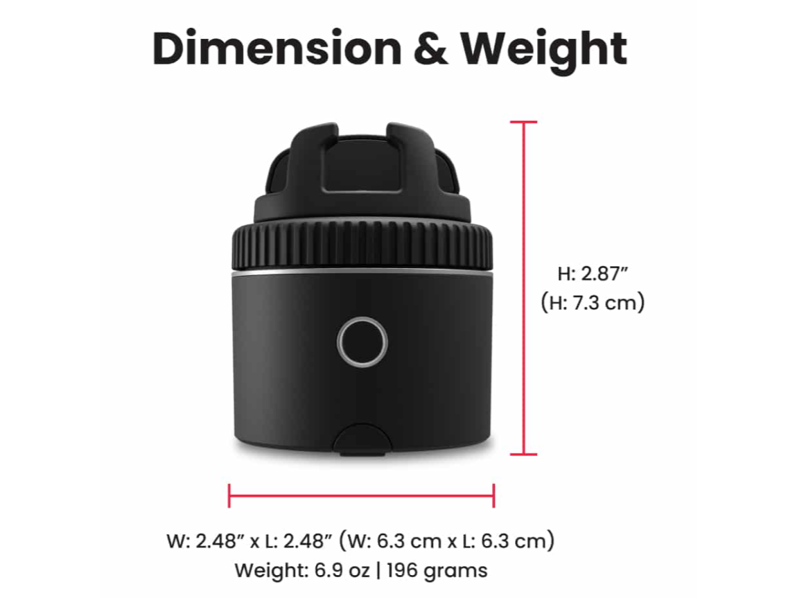 Support pour smartphone Pivo Standard Pack - enregistrement automatique à 360° pendant la conduite