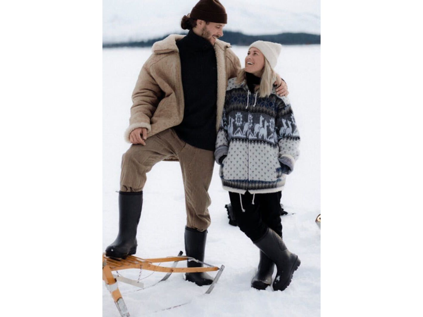 Bottes hautes en caoutchouc d'hiver classiques Polyver Sweden®