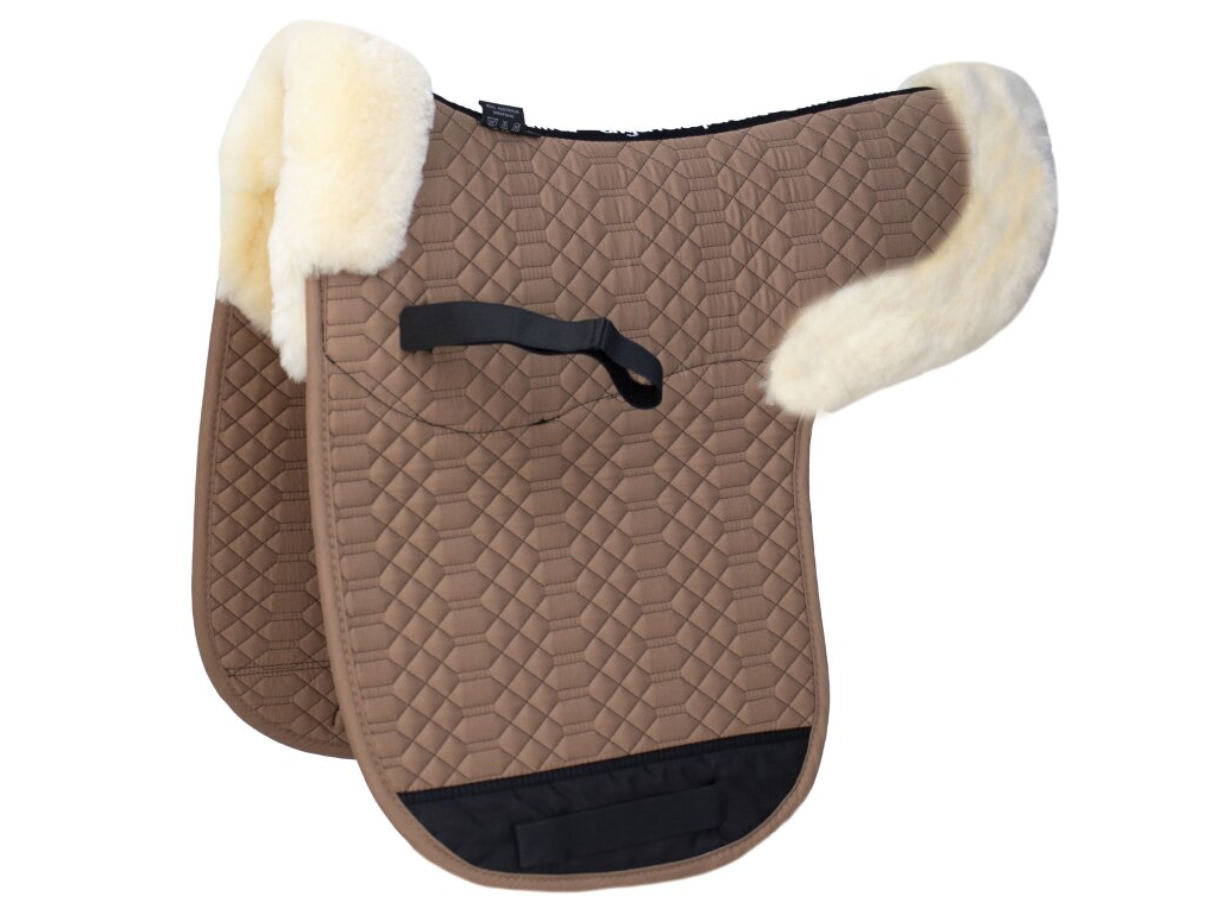 Angel - tapis de selle en cuir d'agneau Sadek2