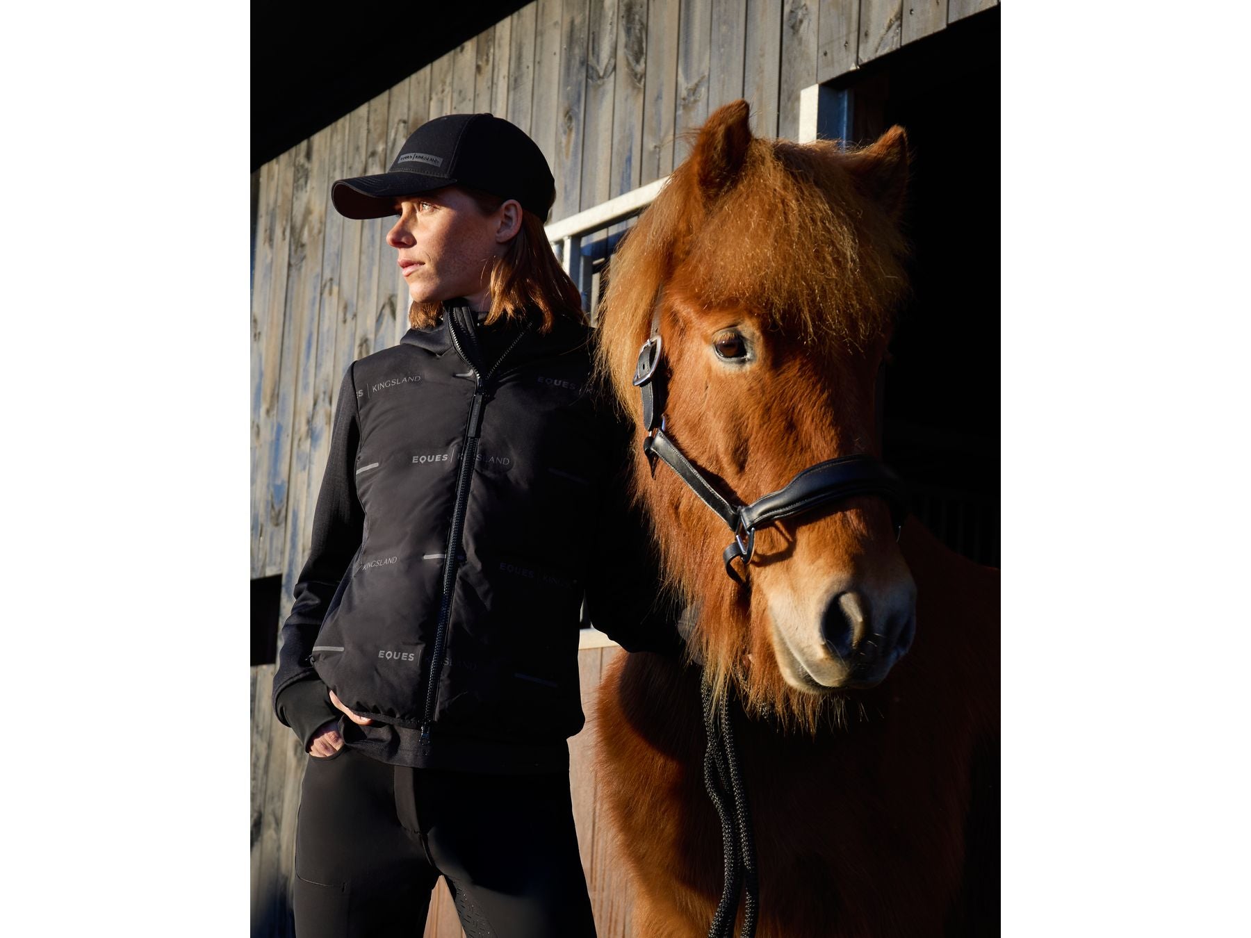 EQUES-KINGSLAND Sara Hybrid-Reitjacke für Damen