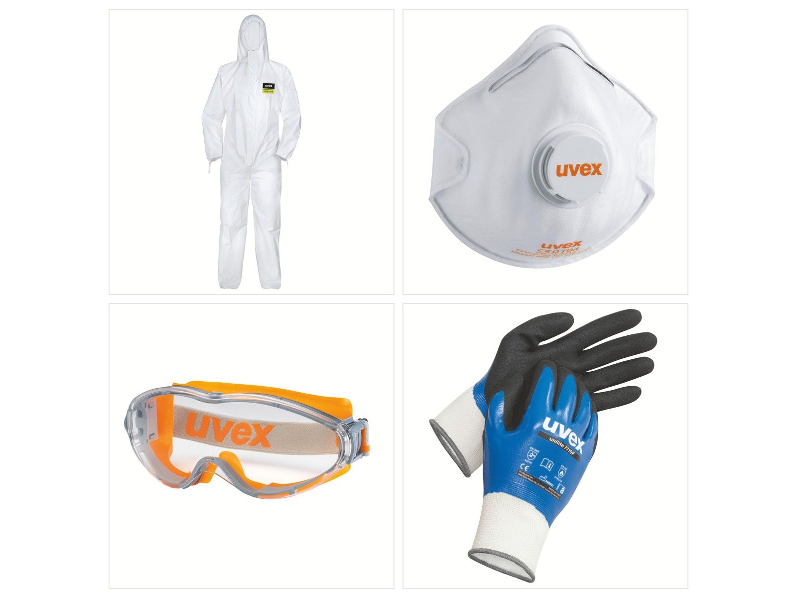 Stall Hygiene Set (Einwegschutz, Atemschutz, Augenschutz)