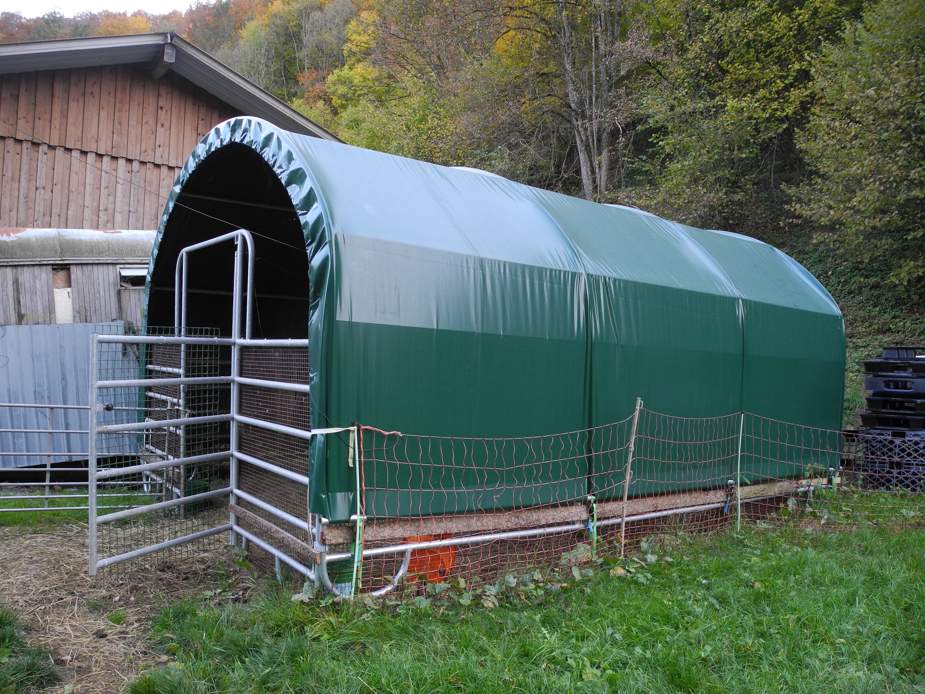 COVER ALL Mobile Cover Weideunterstand 4 x 6 m