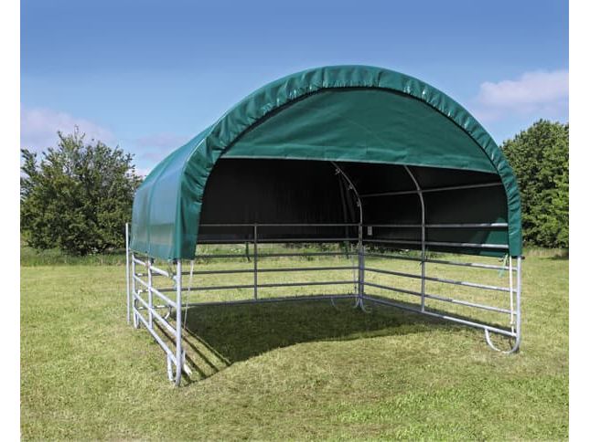 COVER ALL Windschutznetz Set Längsseiten 6 m, 4 x 4 m, dachfolie kurz, giebel kurz, windschutznetz, farbe grün