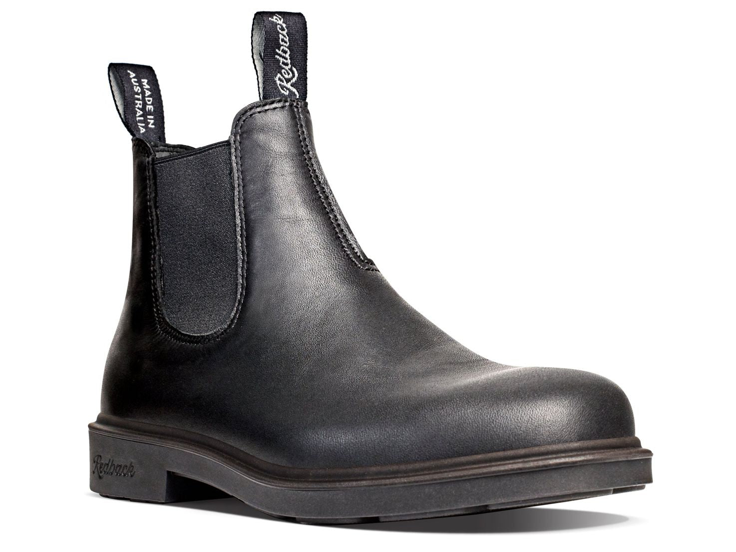 Redback Whistler Chelsea Boot Schwarz Nubuk, Außenansicht