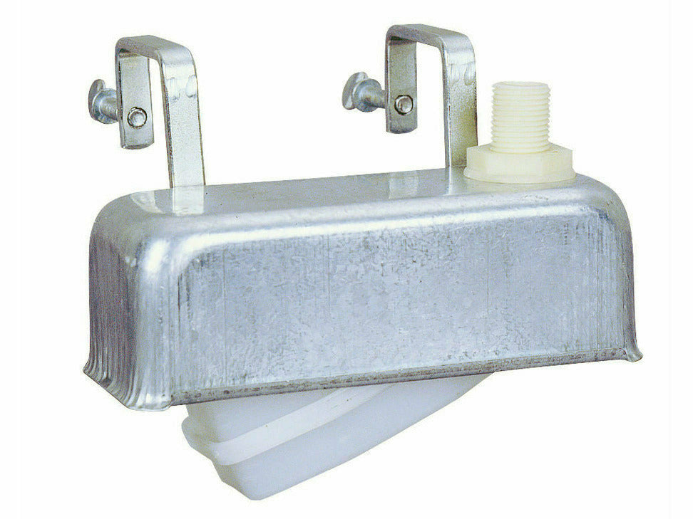 Das Einhänge-Schwimmerventil ist ideal zum Einhängen an den Rand von Trögen, Becken, Fässern oder Weidetränken für Pferde geeignet und hält automatisch den Füllstand aufrecht