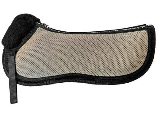 Engel - Le coussin de selle AirTec Plus en peau d'agneau peut être recouvert d'un tissu fonctionnel