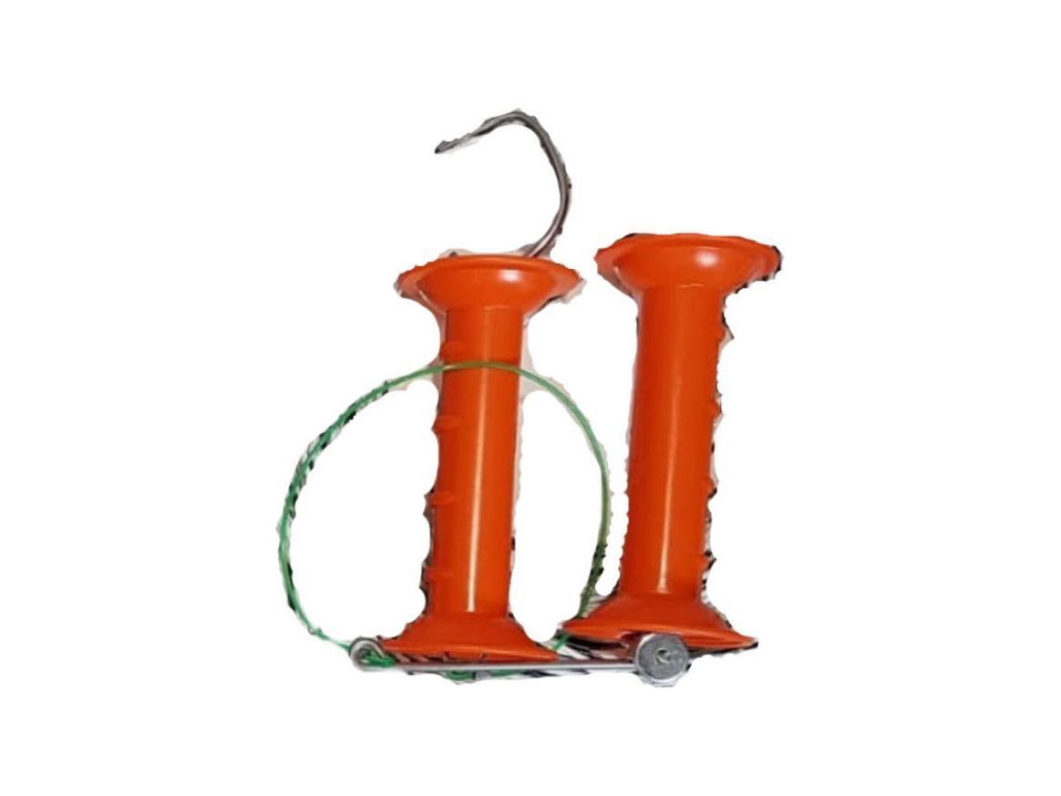 Ersatzteil Torgriffe-Paar für Automatischer Weidezaunöffner 3,3 m, doppelreihig Lieferumfang 1x Torgriffe-Paar