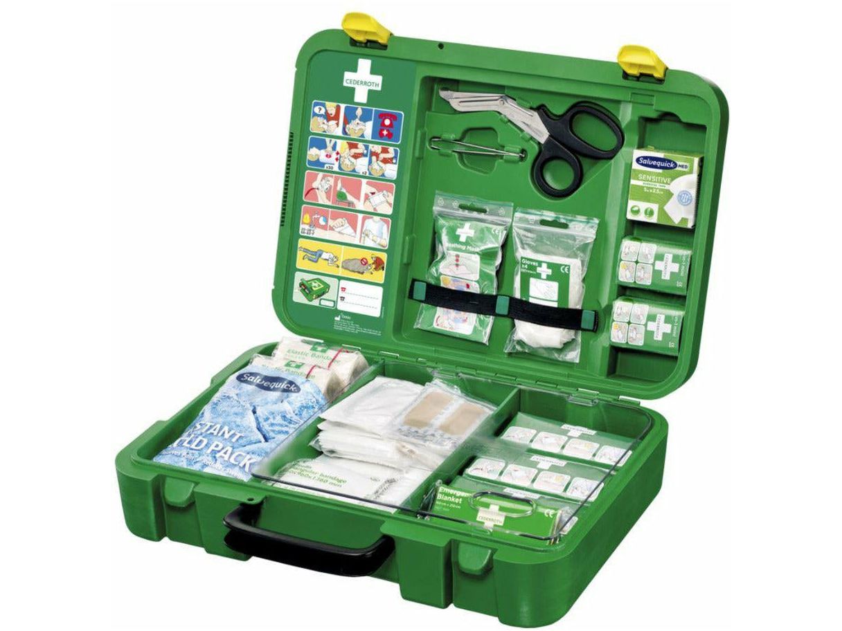 Cederroth durable first aid case, according to DIN 13157