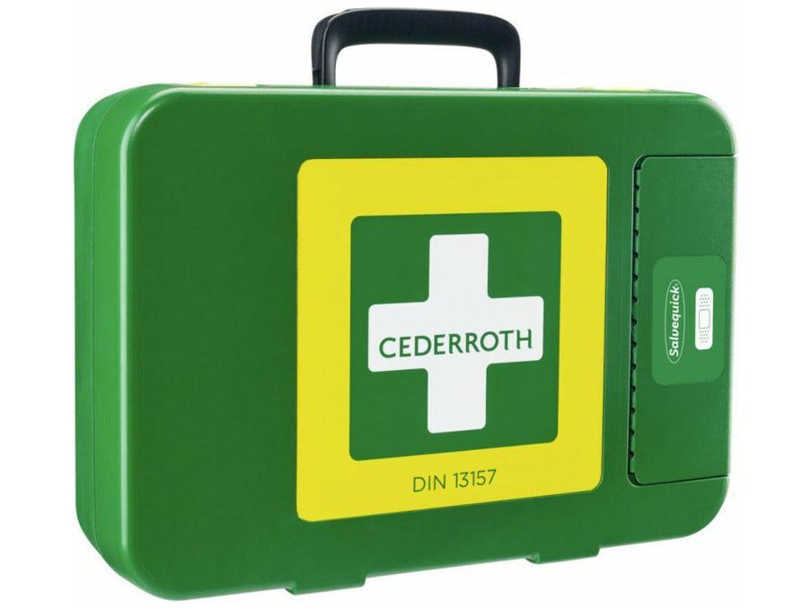 Cederroth durable first aid case, according to DIN 13157