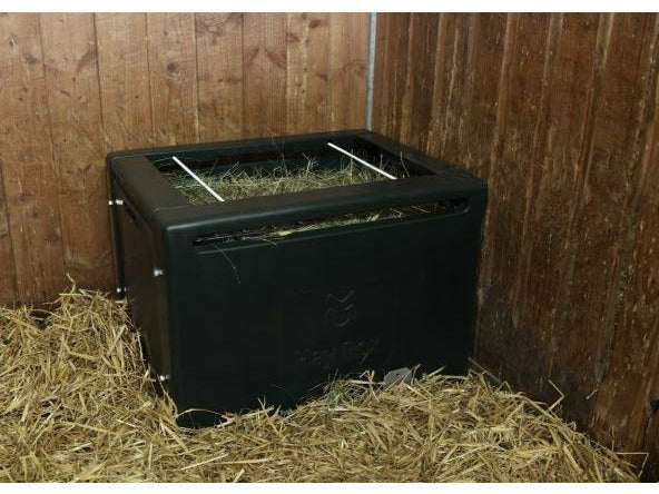 Die Heubox für die artgerechte Fütterung von Pferden. Optimal für Stauballergiker