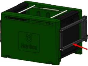 Wandbefestigungsset für Futterraufe HayBox