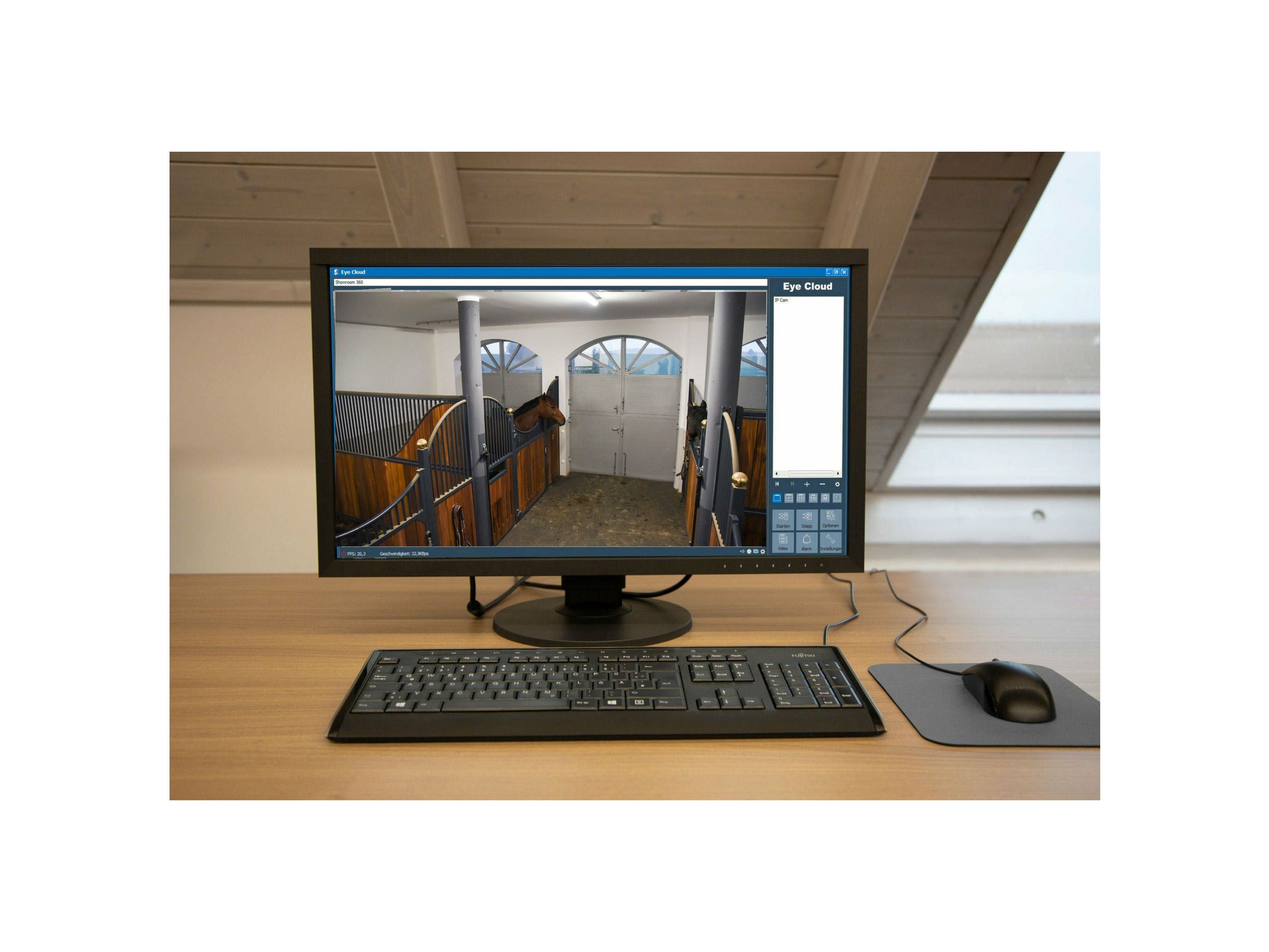 Caméra de surveillance Kerbl IPCam 360 FHD