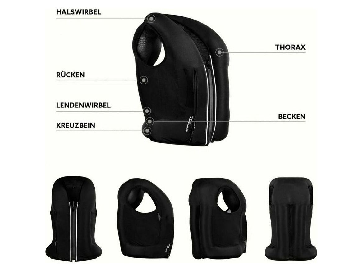 Gilet airbag Peiker SAFEFIT pour les pilotes