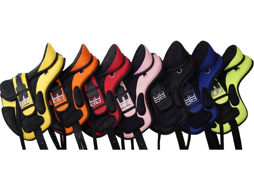 Dieser hochwertige und baumlose Sattel Expert für Erwachsene sorgt für optimalen Reitkomfort und ein stabiles Sitzgefühl – inklusive Zubehör