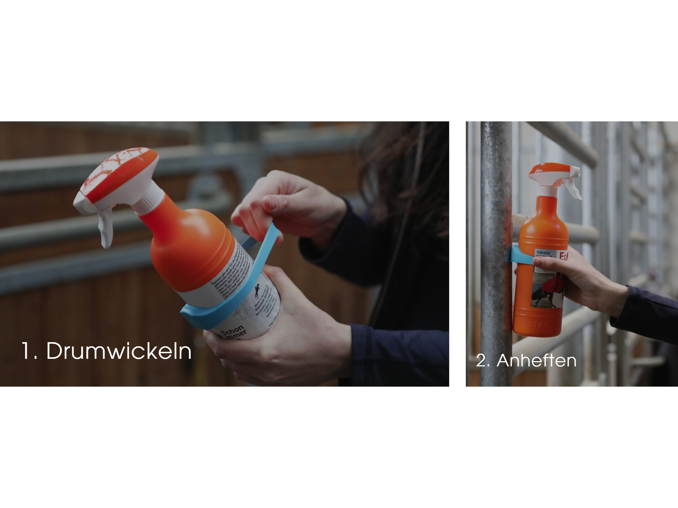 Support d'écurie magnétique® pour accessoires de toilettage