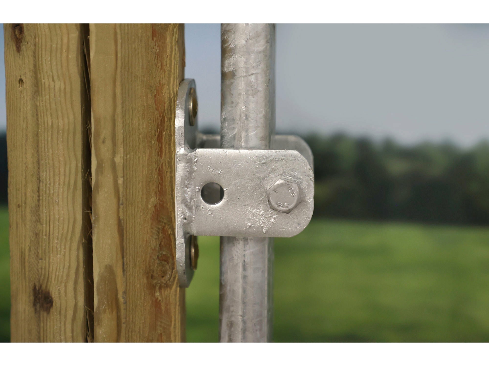 Support mural/sol pour panneau de pâturage