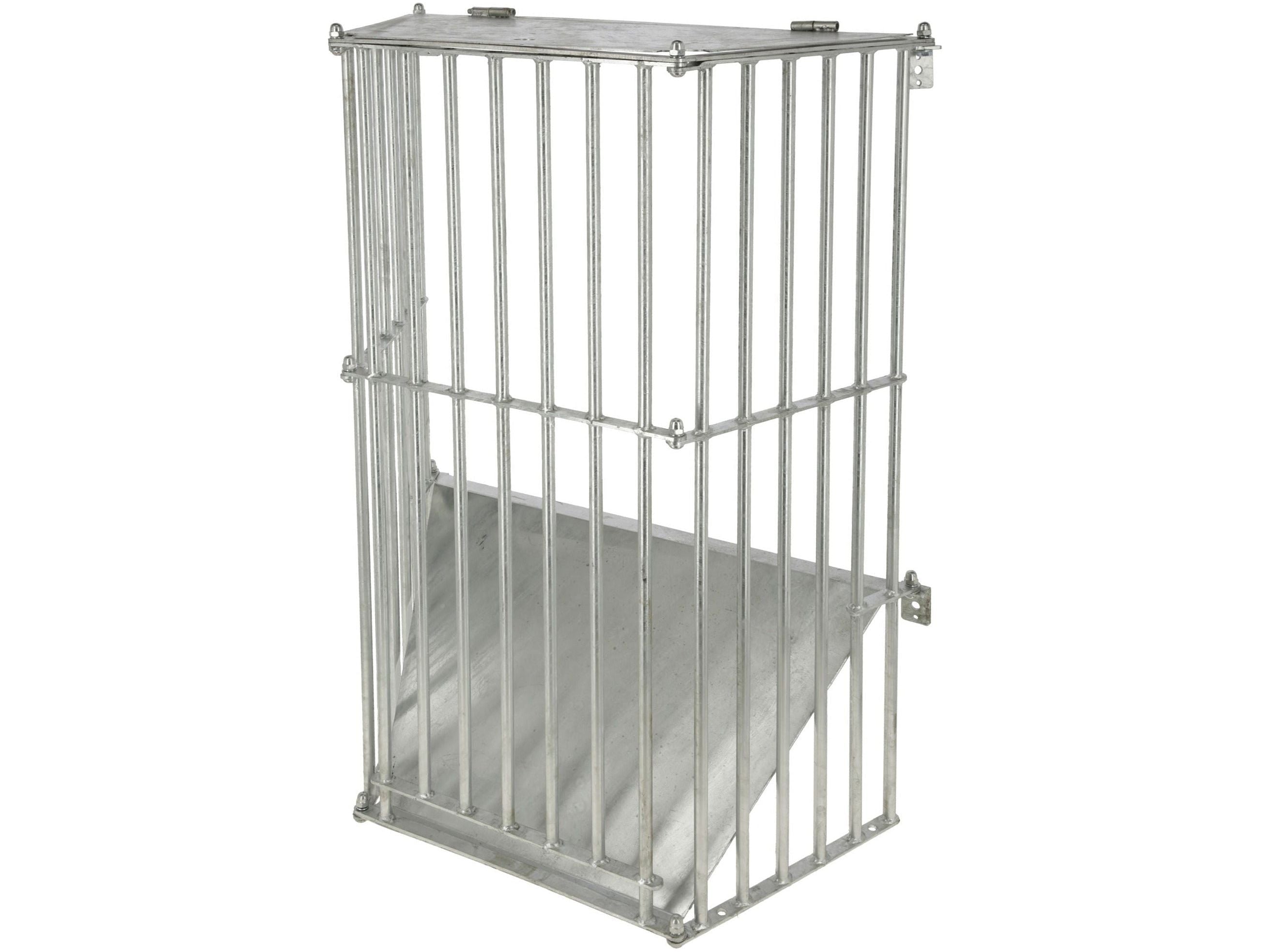 Die stabile Wandraufe SlowFeed Plus für Pferde und Ponys sorgt für langsames und artgerechtes Fressen