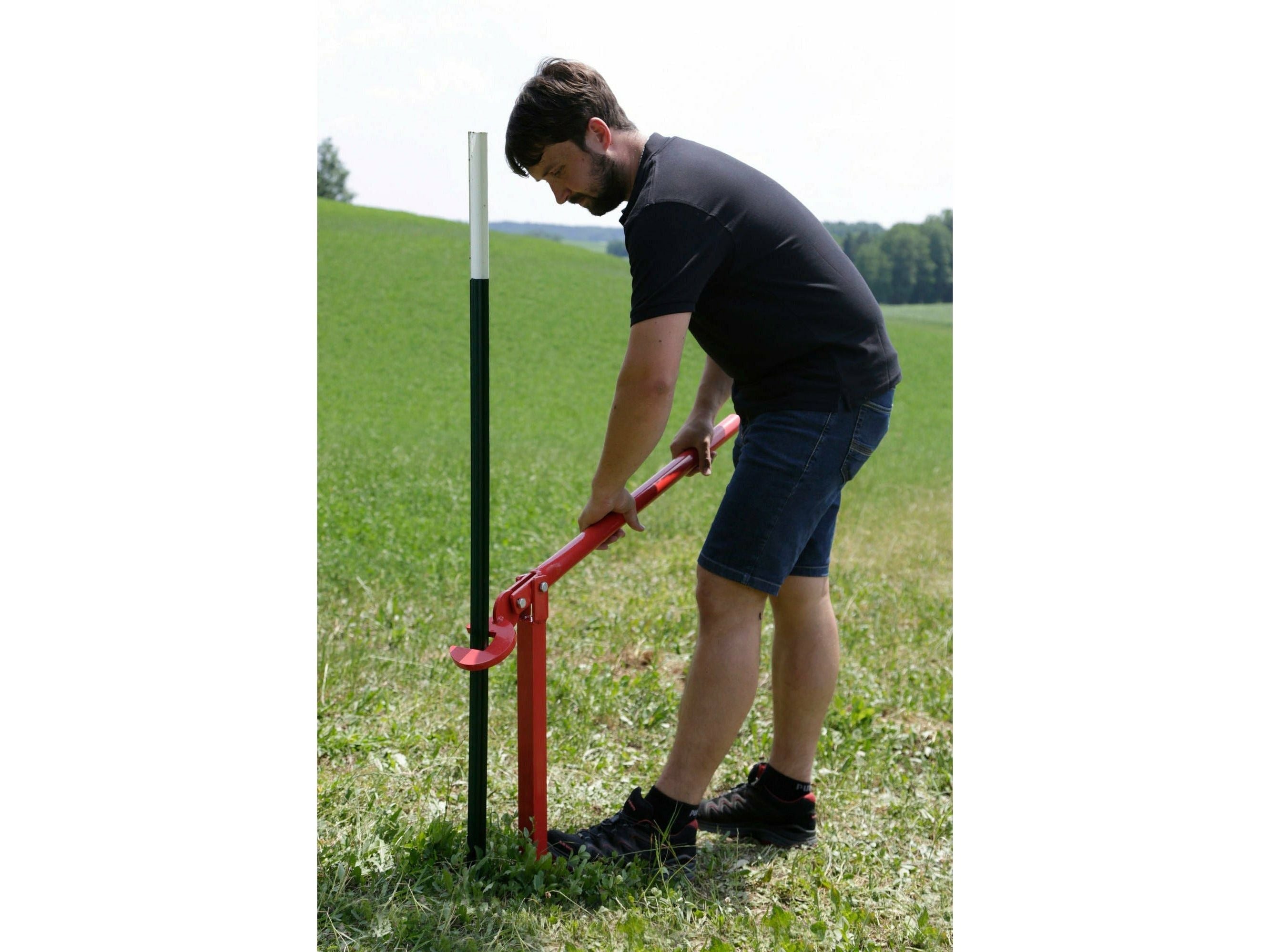 Extracteur de poteau en T pour poteau métallique