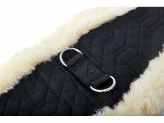 Engel - Lammfell Sattelgurt Dressur Gurt 75 - 90 cm