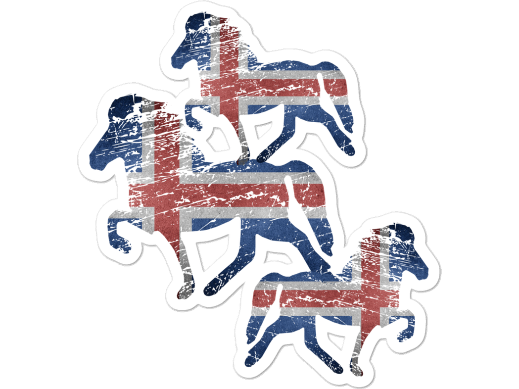 Icelandic Horse Islandpferde Aufkleber