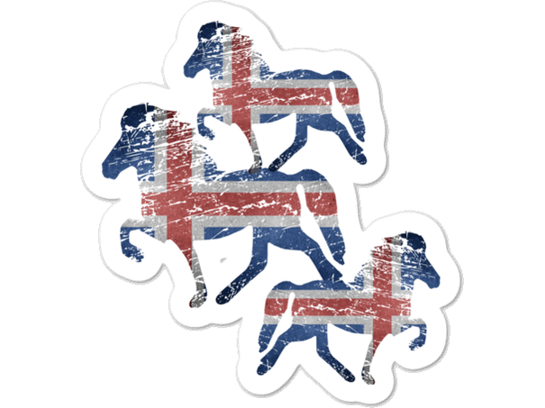 Icelandic Horse Islandpferde Aufkleber