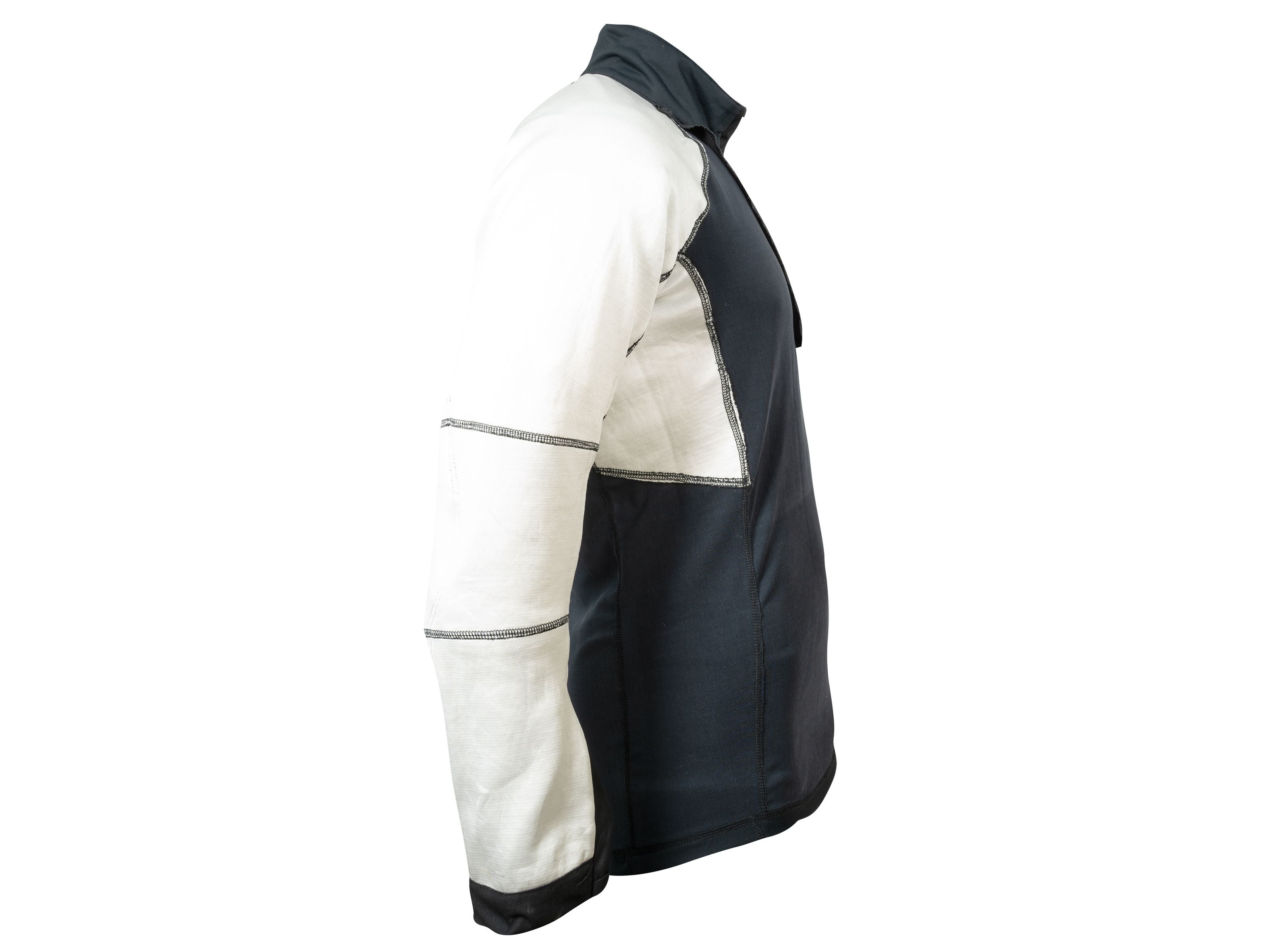3PF Combat Shirt Stich- und Schnittschutz, Seitenansicht, Schutzlage im Ärmel- und Achselbereich