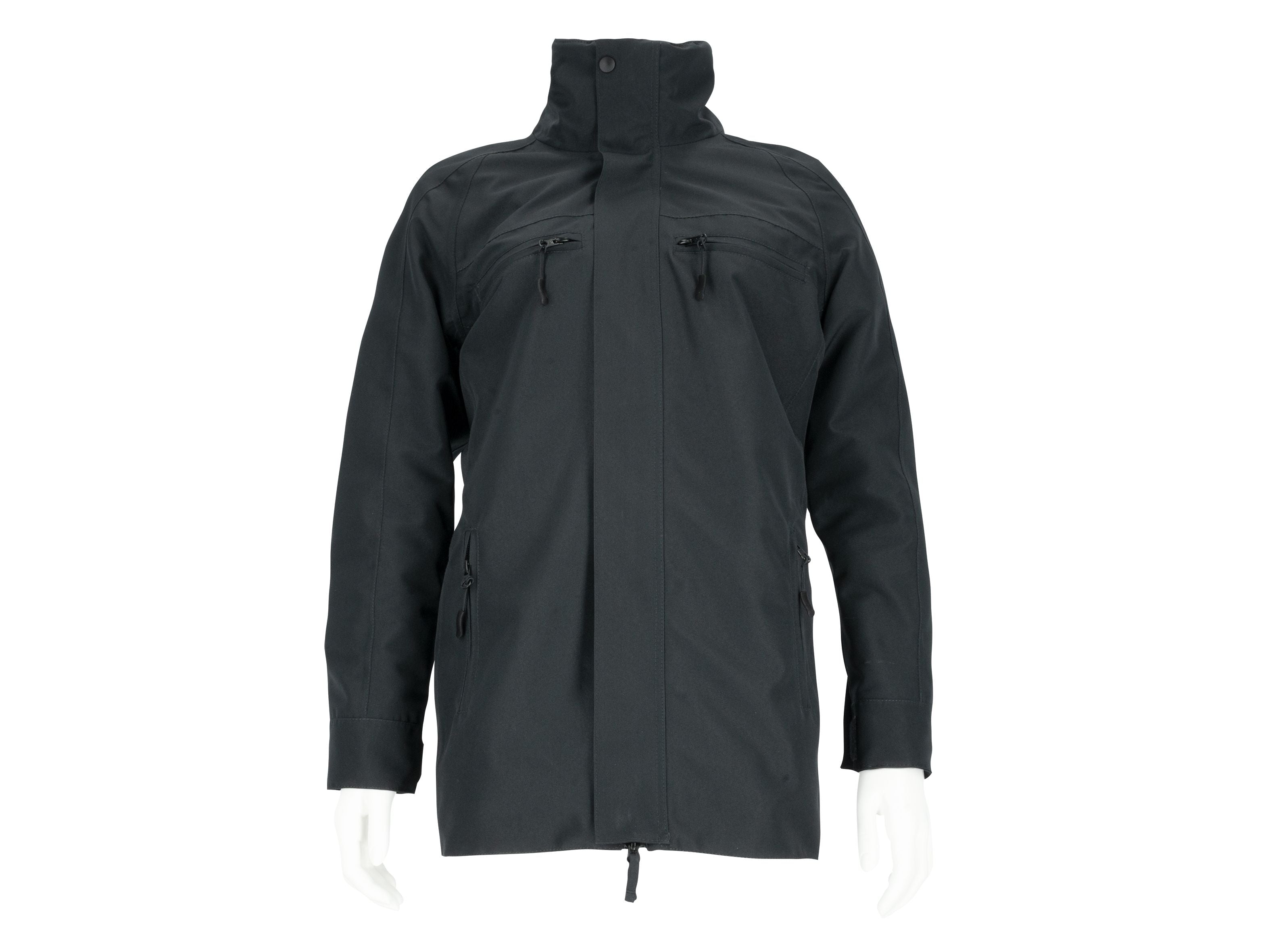 3PF Einsatzjacke Damen in Anthrazit mit Stich- und Schnittschutz, Vorderansicht, ziviler Look