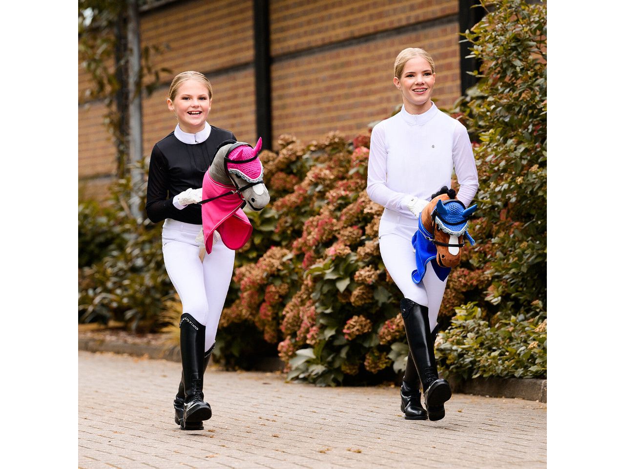 QHP Gebisslose Trense für Steckenpferd Hobby Horse