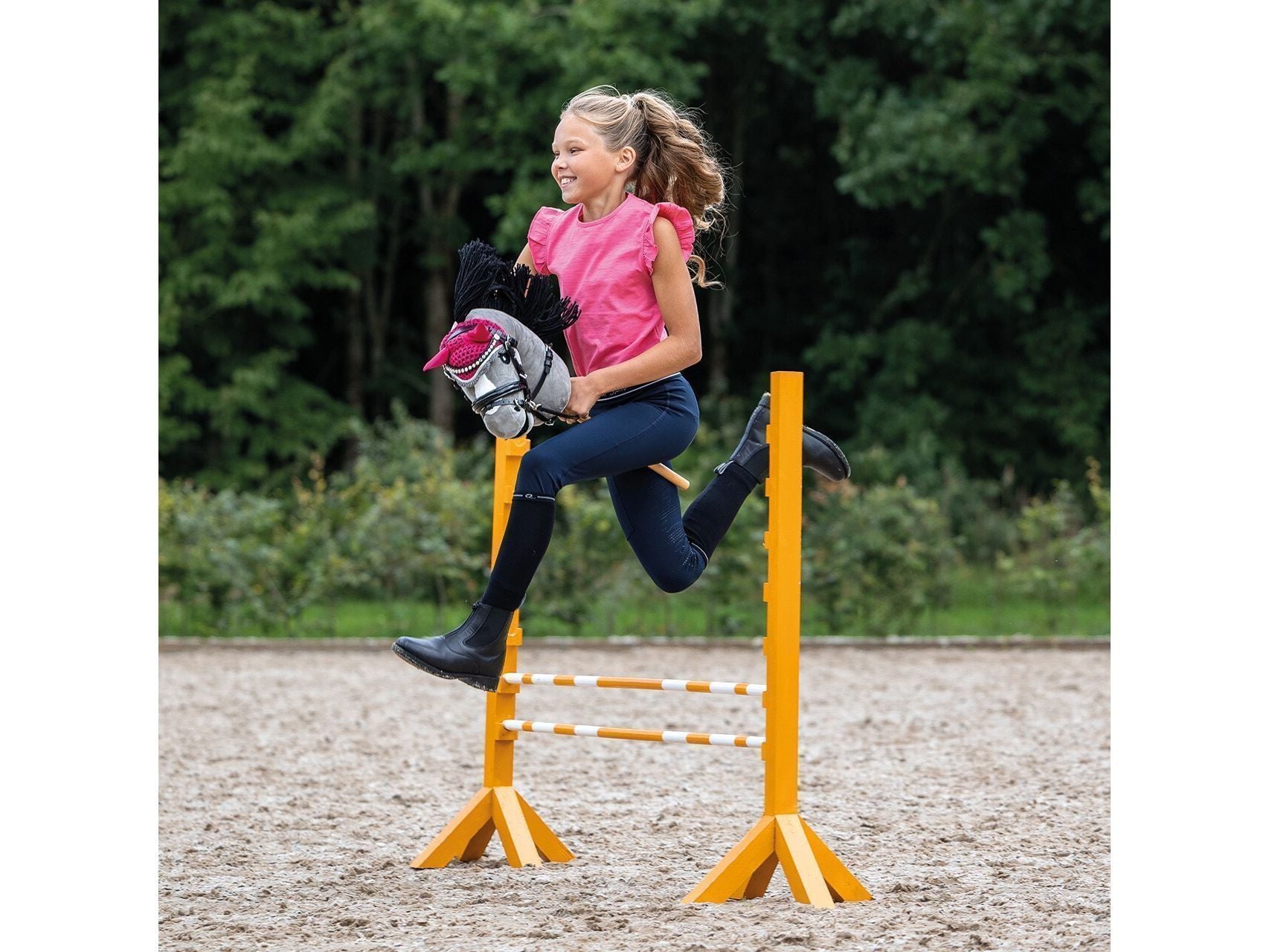 QHP Ohrenhaube für Steckenpferd Hobby Horse