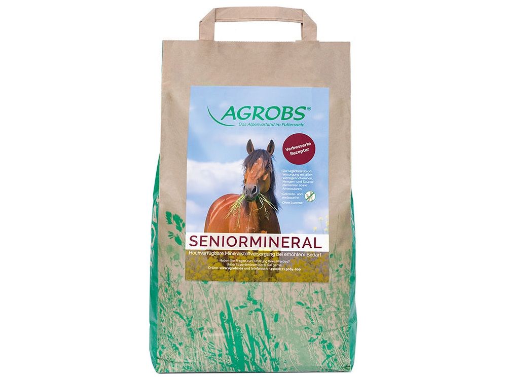 Agrobs Seniormineral - die Rundumversorgung für das Senior-Pferd