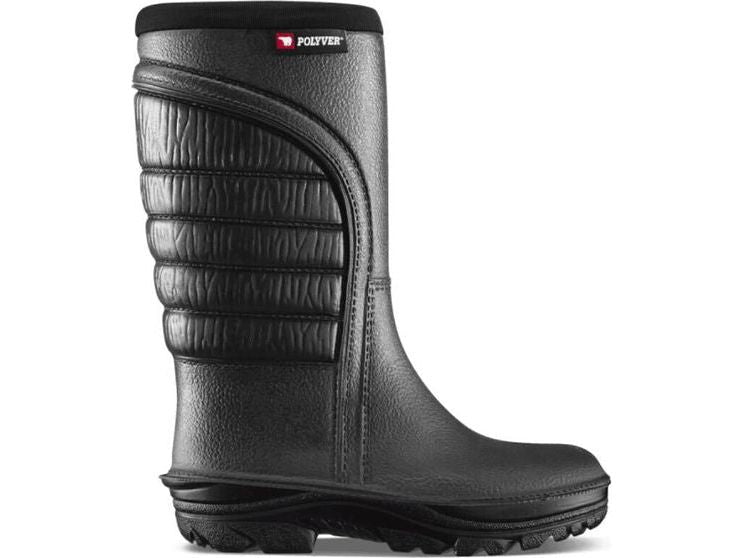 Polyver Sweden® Premium Sicherheits-Winter-Gummistiefel Safety High