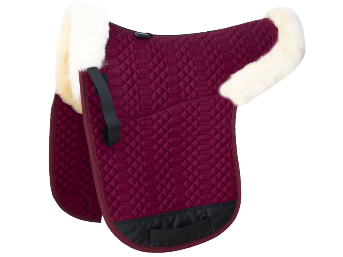 Angel - tapis de selle en cuir d'agneau Sadek2