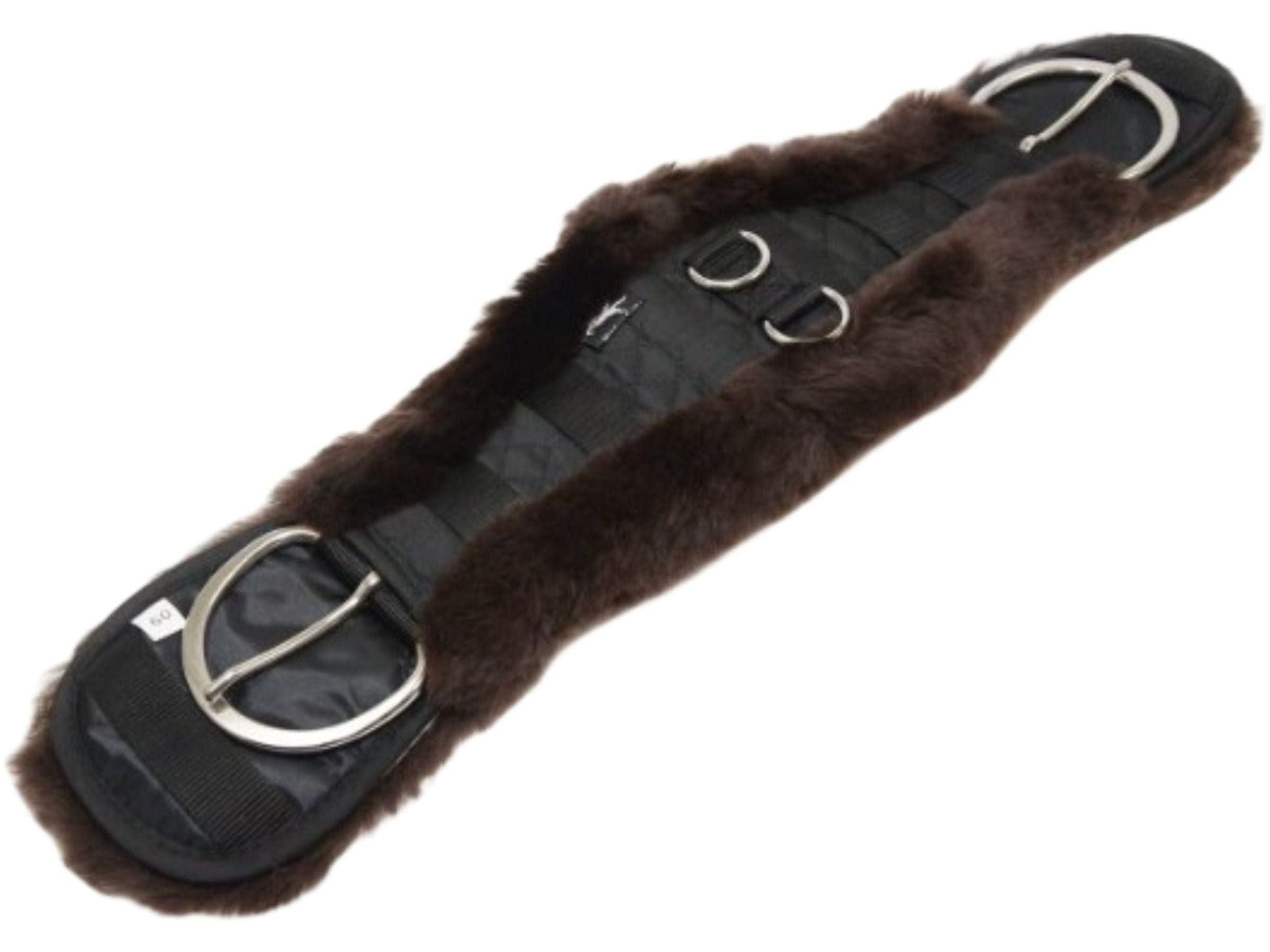 Engel - sangle de selle en cuir d'agneau Western 50 - 70 cm