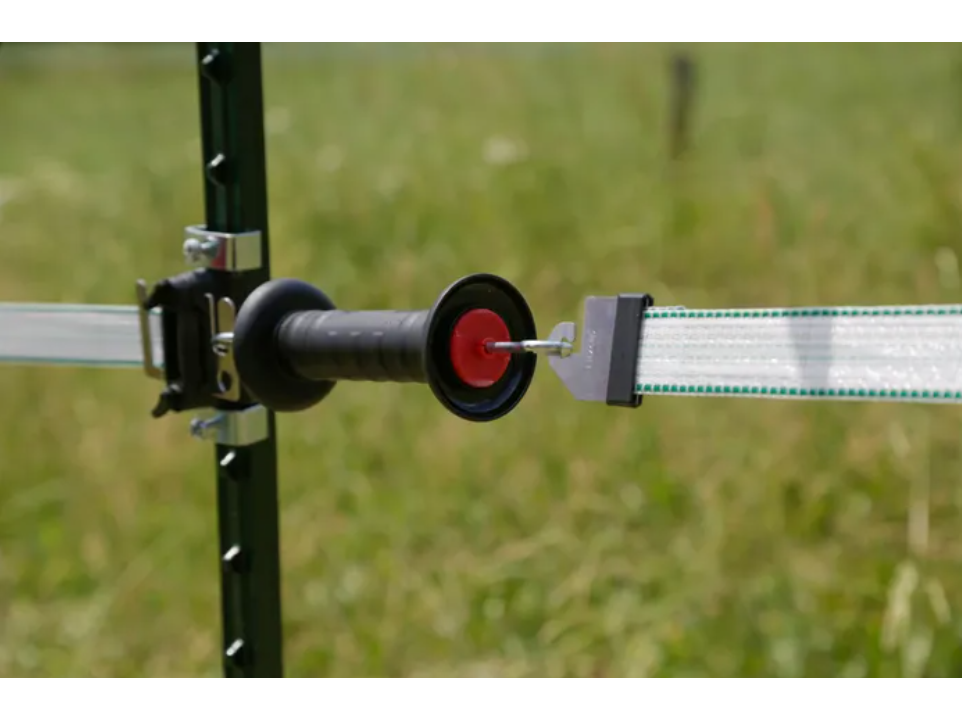 AKO gate handle Premium with Litzclip® for hinge connection